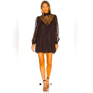 Hailey Mini Dress in Black